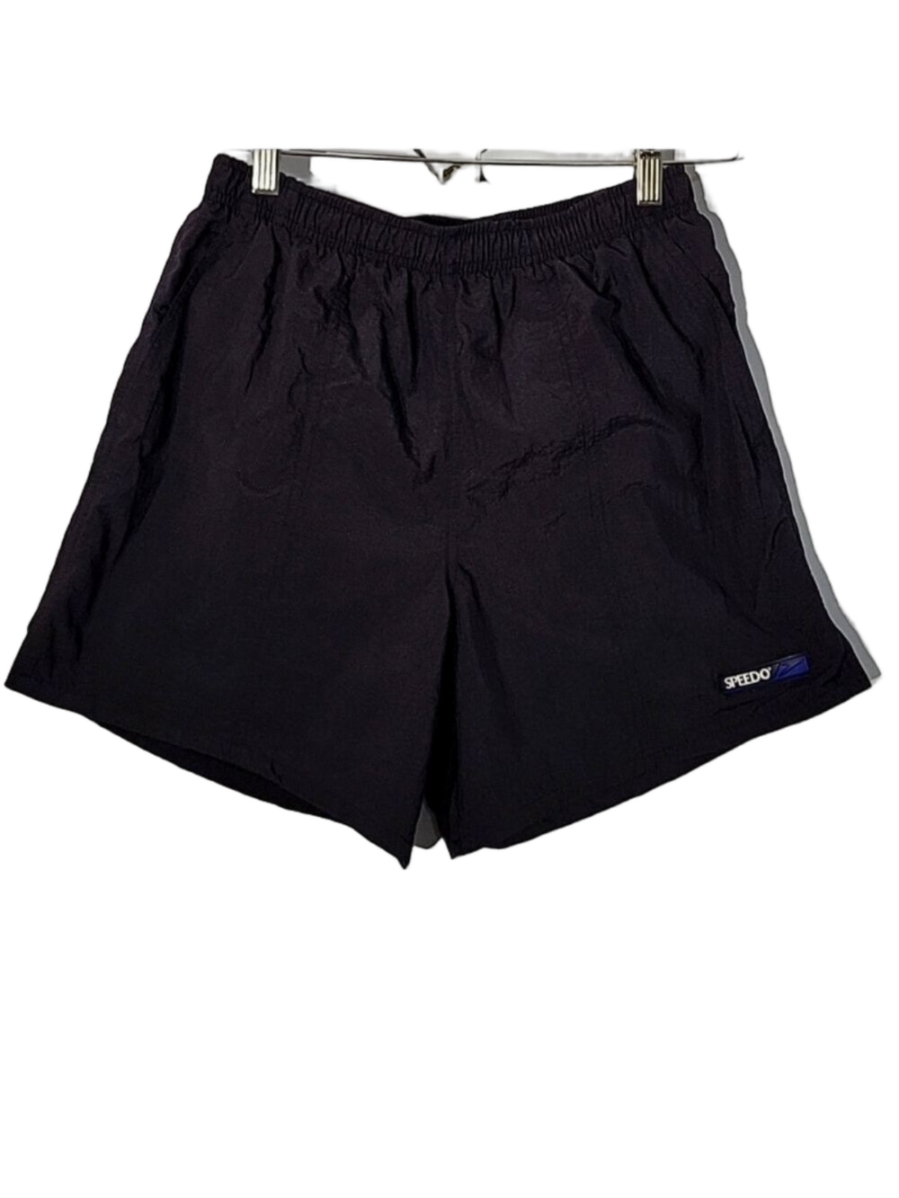Men's VTG 90's Speedo Swim Trunks, Black, Size Medium